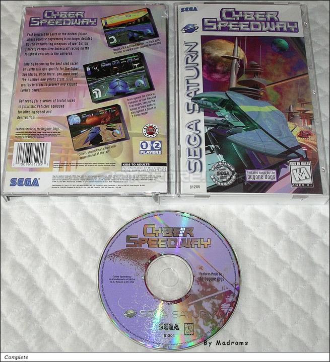 Sega Saturn Game - Cyber Speedway (United States of America) [81205] - Picture #1