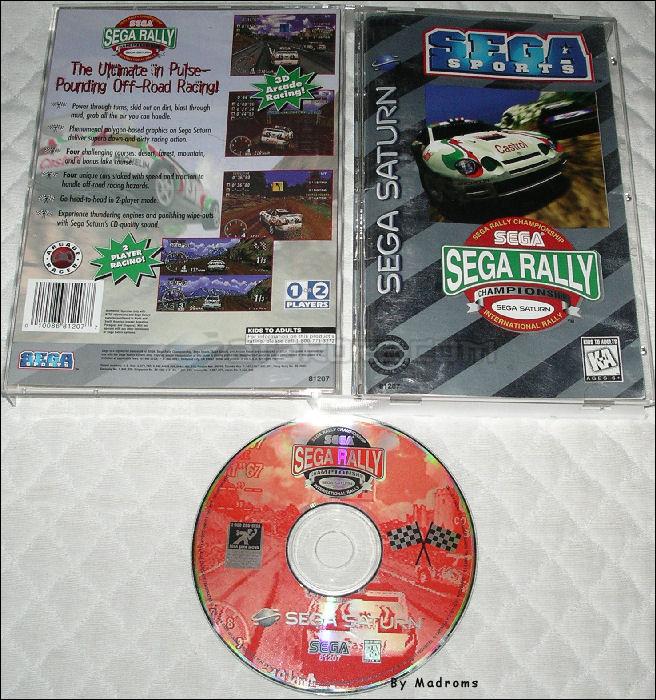 Sega Saturn Game - Sega Rally Championship (United States of America) [81207] - Picture #1