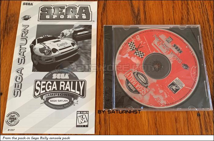 Sega Saturn Game - Sega Rally Championship (United States of America) [81207] - Picture #2