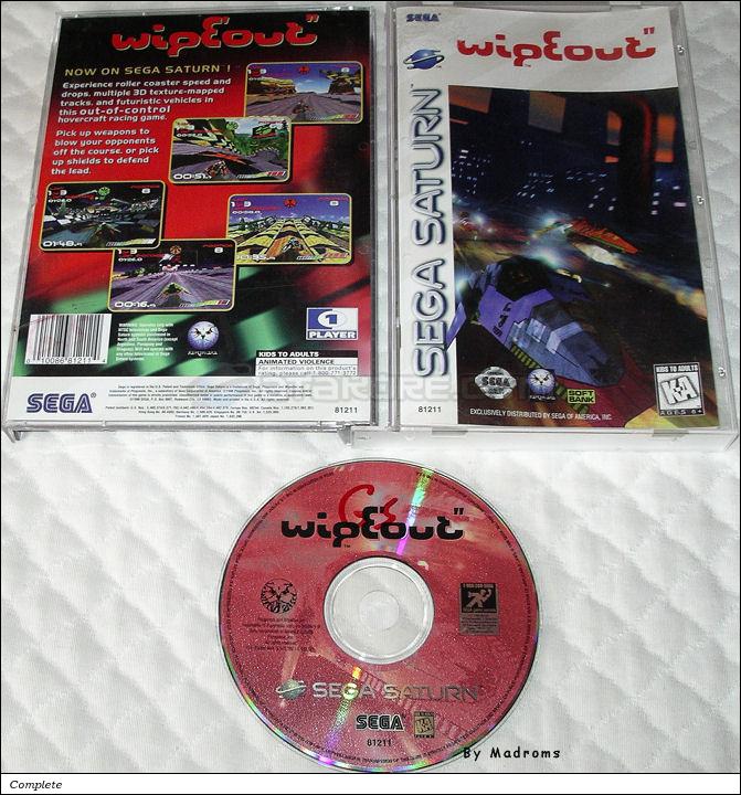 Sega Saturn Game - WipEout (United States of America) [81211] - Picture #1