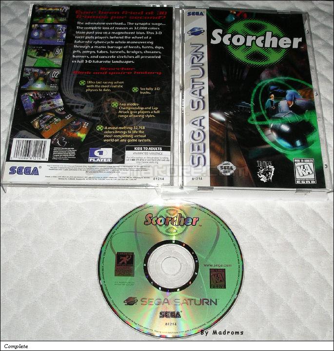Sega Saturn Game - Scorcher (United States of America) [81214] - Picture #1