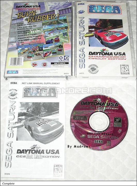 Sega Saturn Game - Daytona USA C.C.E. Net Link Edition (United States of America) [81218] - Picture #1