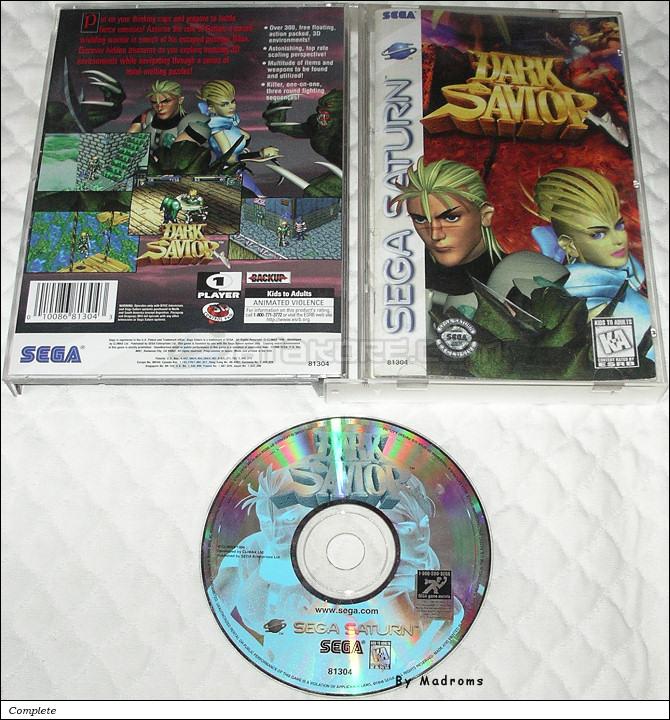 Sega Saturn Game - Dark Savior (United States of America) [81304] - Picture #1