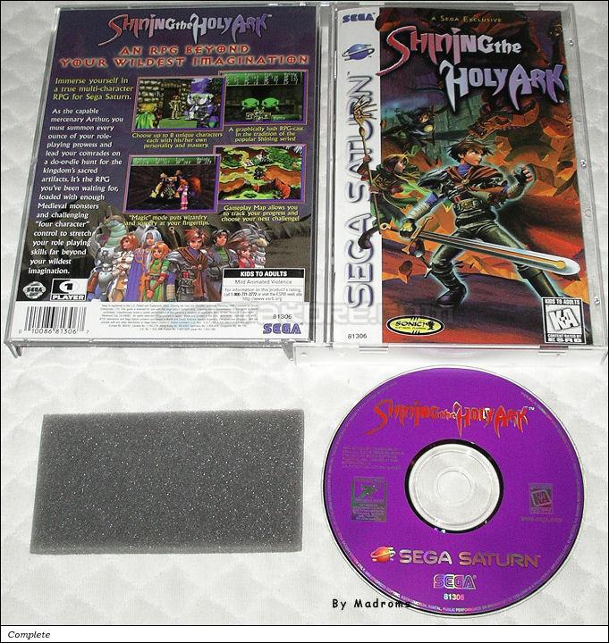 Sega Saturn Game - Shining the Holy Ark (United States of America) [81306] - Picture #1