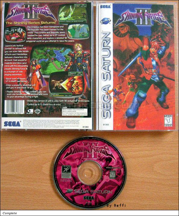 Sega Saturn Game - Shining Force III (United States of America) [81383] - Picture #1