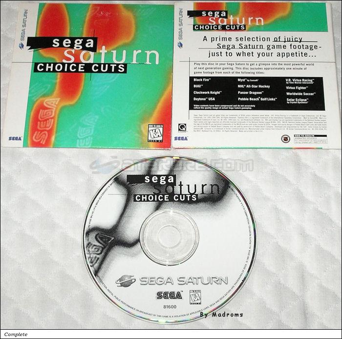 Sega Saturn Demo - Sega Saturn Choice Cuts (United States of America) [81600] - Picture #1