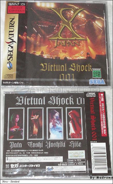 Sega Saturn Game - X JAPAN Virtual Shock 001 (Japan) [GS-9023] - Ｘ　ＪＡＰＡＮ　Ｖｉｒｔｕａｌ　Ｓｈｏｃｋ　００１ - Picture #1
