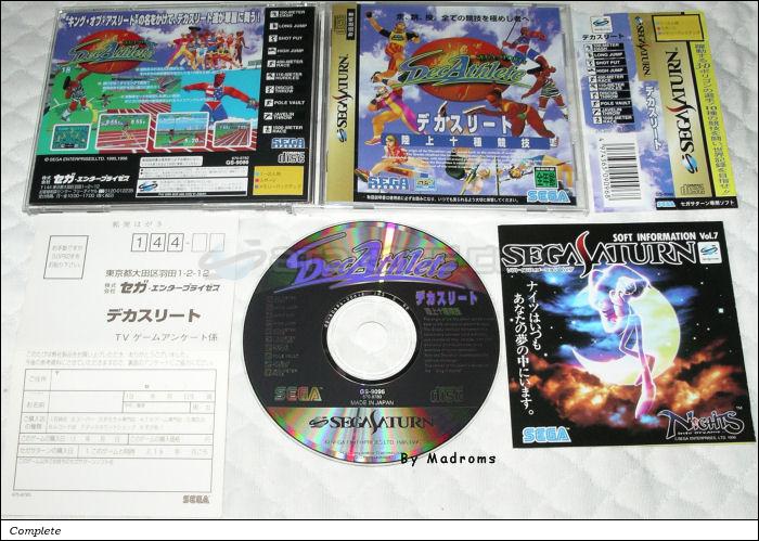 Sega Saturn Game - DecAthlete (Japan) [GS-9096] - デカスリート - Picture #1