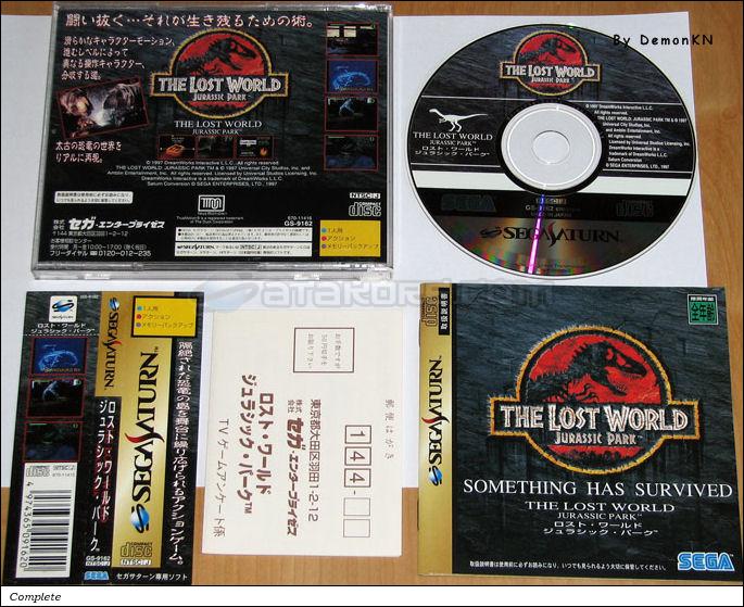 Sega Saturn Game - The Lost World Jurassic Park (Japan) [GS-9162] - ロスト・ワールド　ジュラシックパーク - Picture #1