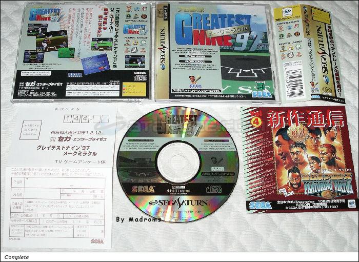 Sega Saturn Game - Pro Yakyuu Greatest Nine '97 Make Miracle (Japan) [GS-9171] - プロ野球グレイテストナイン　’９７　メークミラクル - Picture #1