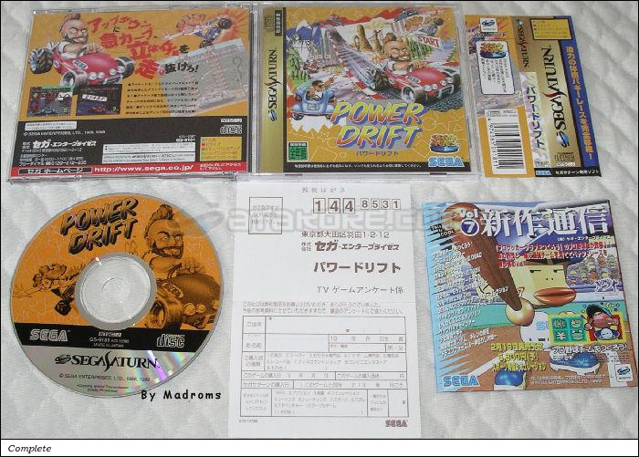 Sega Saturn Game - Power Drift (Japan) [GS-9181] - パワードリフト - Picture #1