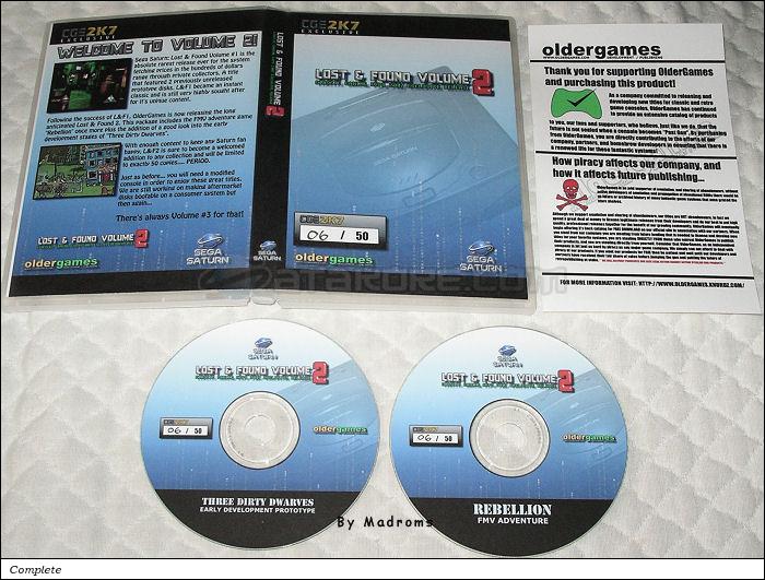 Sega Saturn Game - Lost & Found Volume 2 (Unlicensed) [LF2] - Picture #1