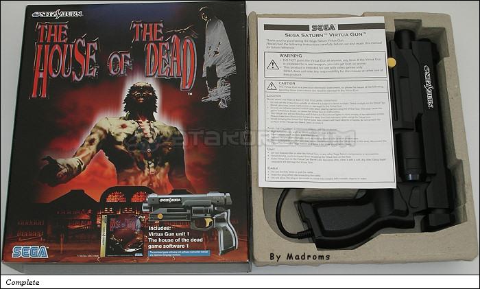 Sega Saturn Game - The House of the Dead (Asia) [MK-80318-40] - Picture #1