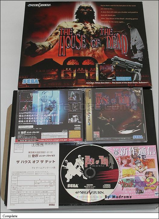 Sega Saturn Game - The House of the Dead (Asia) [MK-80318-40] - Picture #2