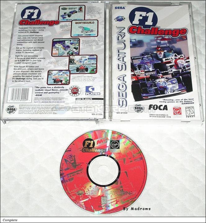 Sega Saturn Game - F1 Challenge (United States of America) [MK-81206] - Picture #1