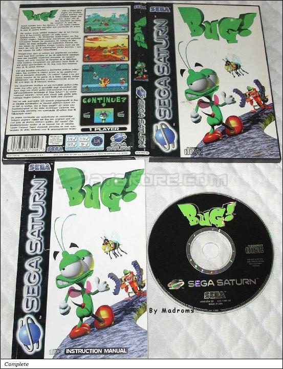 Sega Saturn Game - Bug! (Europe) [MK81004-50] - Picture #1