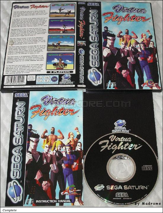 Sega Saturn Game - Virtua Fighter (Europe) [MK81005-50] - Picture #1
