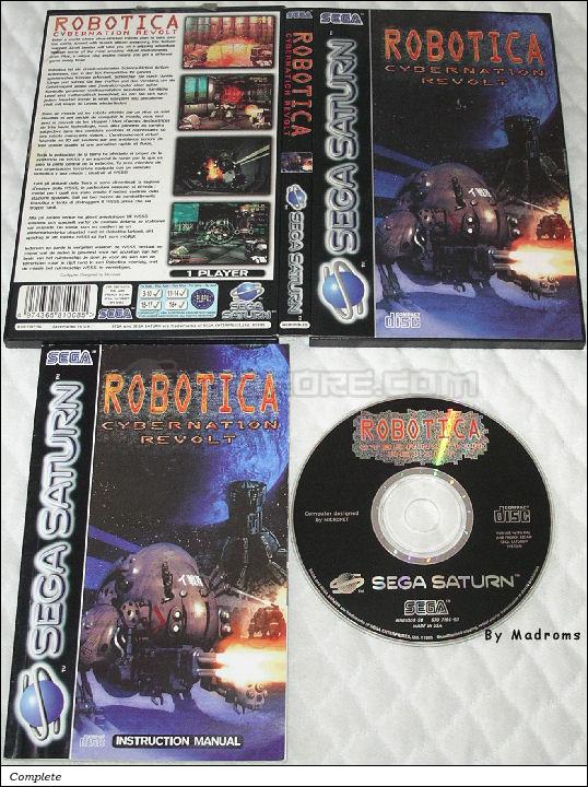 Sega Saturn Game - Robotica - Cybernation Revolt (Europe) [MK81008-50] - Picture #1