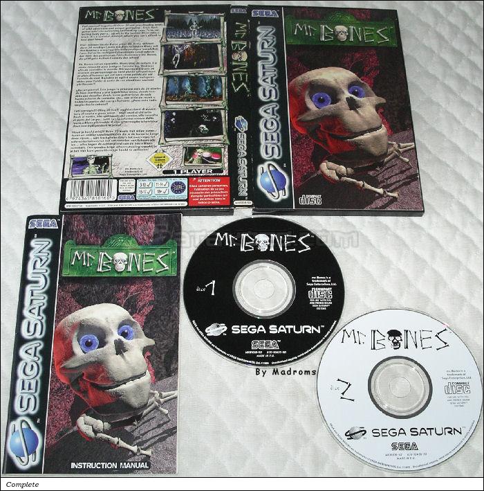 Sega Saturn Game - Mr. Bones (Europe) [MK81016-50] - Picture #1