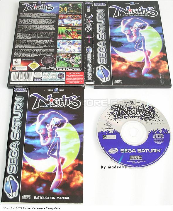 Sega Saturn Game - Nights Into Dreams... (Europe) [MK81020-50] - Picture #1