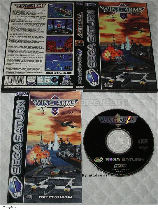 Sega Saturn Game - Wing Arms (Europe) [MK81024-50] - Picture #1