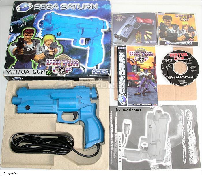Sega Saturn Game - Virtua Gun & Virtua Cop (Europe) [MK81026-50] - Picture #1