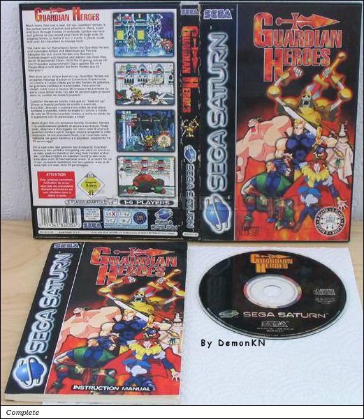Sega Saturn Game - Guardian Heroes (Europe) [MK81035-50] - Picture #1