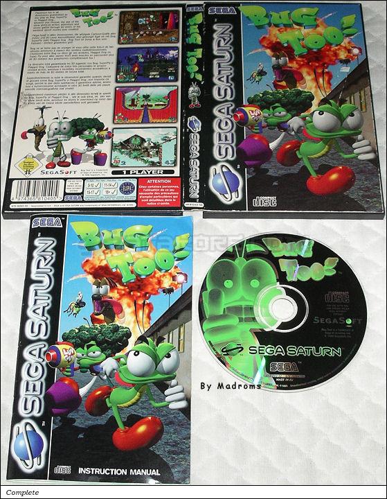 Sega Saturn Game - Bug Too! (Europe) [MK81040-50] - Picture #1