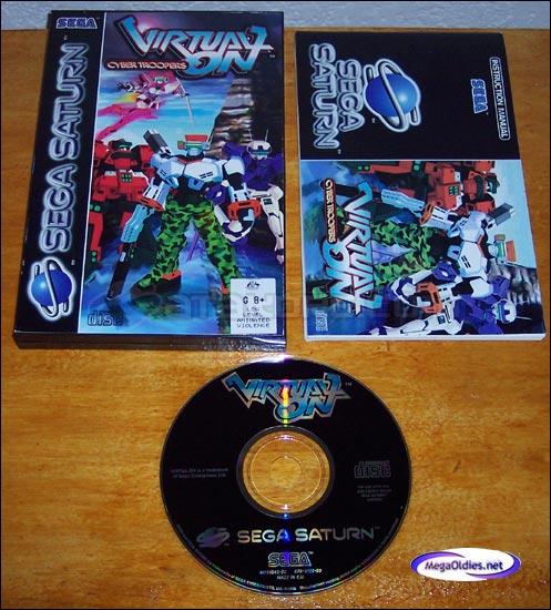 Sega Saturn Game - Virtual-On - Cyber Troopers (Europe) [MK81042-50] - Picture #1