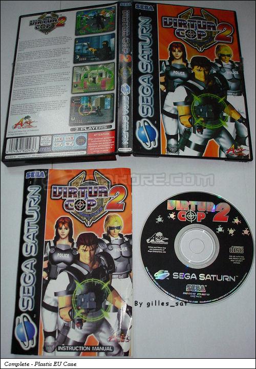 Sega Saturn Game - Virtua Cop 2 (Europe) [MK81043-50] - Picture #2