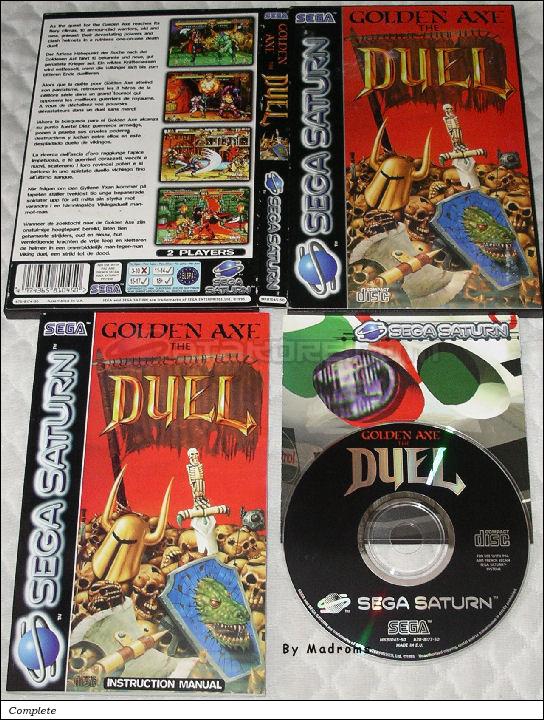 Sega Saturn Game - Golden Axe The Duel (Europe) [MK81045-50] - Picture #1