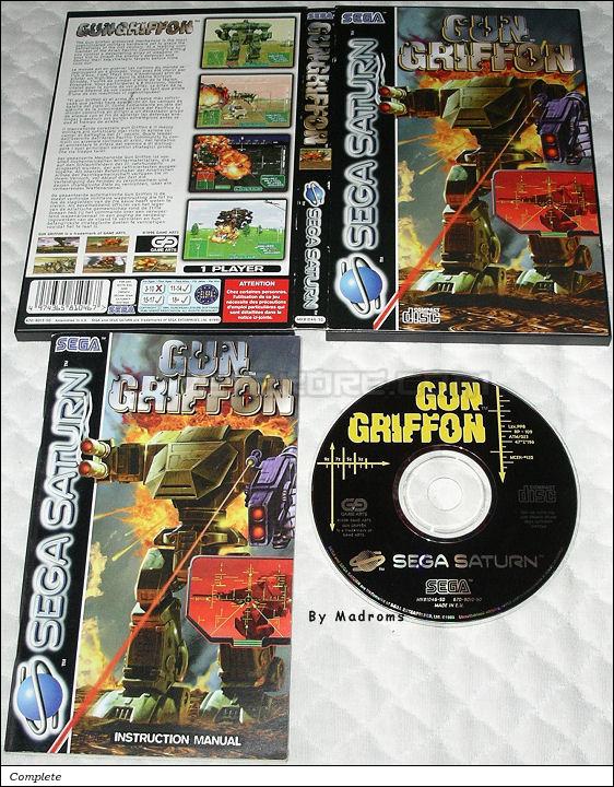 Sega Saturn Game - Gungriffon (Europe) [MK81046-50] - Picture #1