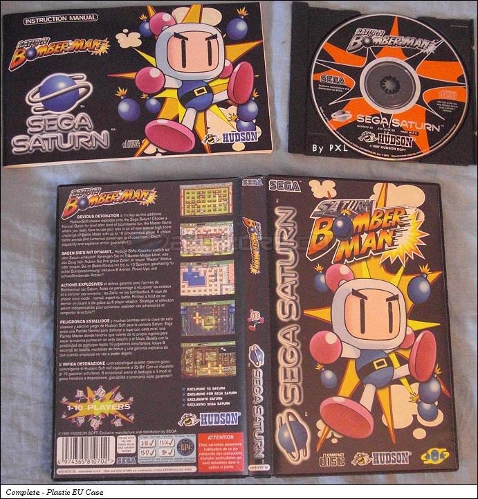 Sega Saturn Game - Saturn Bomberman (Europe) [MK81070-50] - Picture #2