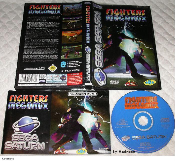 Sega Saturn Game - Fighters Megamix (Europe) [MK81073-50] - Picture #1