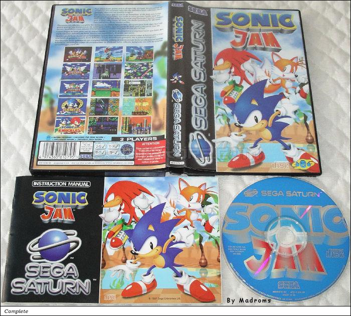 Sega Saturn Game - Sonic Jam (Europe) [MK81079-50] - Picture #1