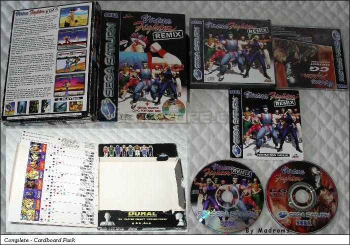 Sega Saturn Game - Virtua Fighter Remix (Europe) [MK81083-50] - Picture #1