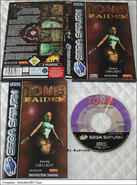 Sega Saturn Game - Tomb Raider (Europe) [MK81086-50] - Picture #1