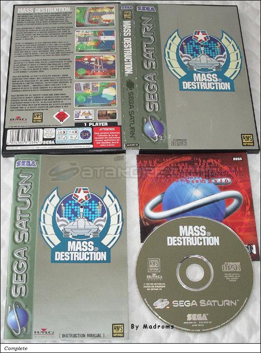Sega Saturn Game - Mass Destruction (Europe) [MK81089-50] - Picture #1
