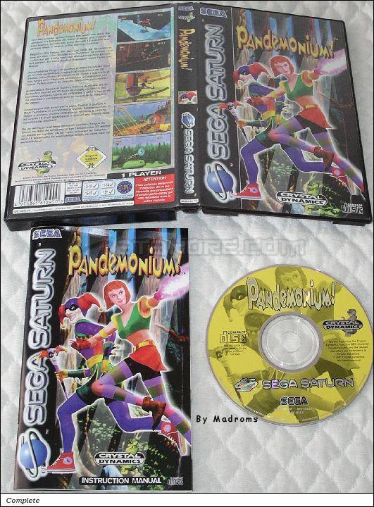 Sega Saturn Game - Pandemonium! (Europe) [MK81090-50] - Picture #1