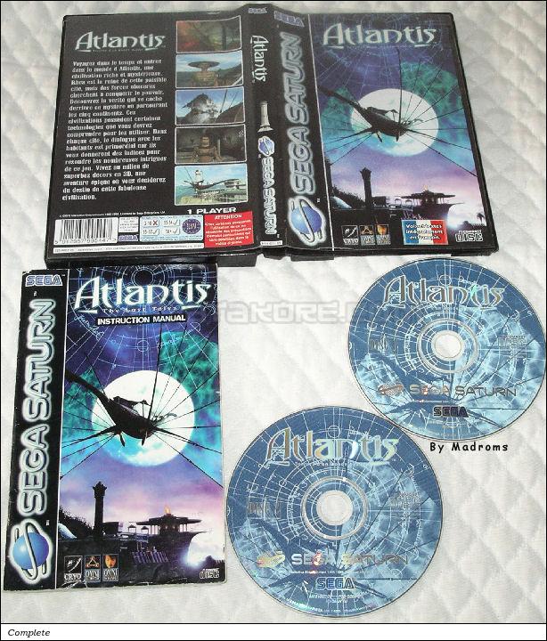 Sega Saturn Game - Atlantis - Secrets d'un monde oublié (Europe - France) [MK81091-09] - Picture #1