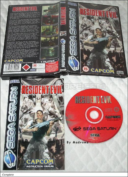 Sega Saturn Game - Resident Evil (Europe) [MK81092-50] - Picture #1