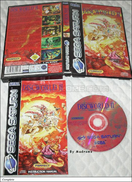 Sega Saturn Game - Discworld II - Missing, presumed... !? (Europe) [MK81093-50] - Picture #1