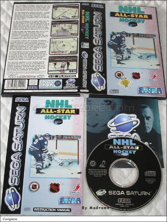 Sega Saturn Game - NHL All-Star Hockey (Europe) [MK81102-50] - Picture #1