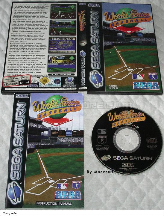 Sega Saturn Game - World Series Baseball (Europe) [MK81109-50] - Picture #1