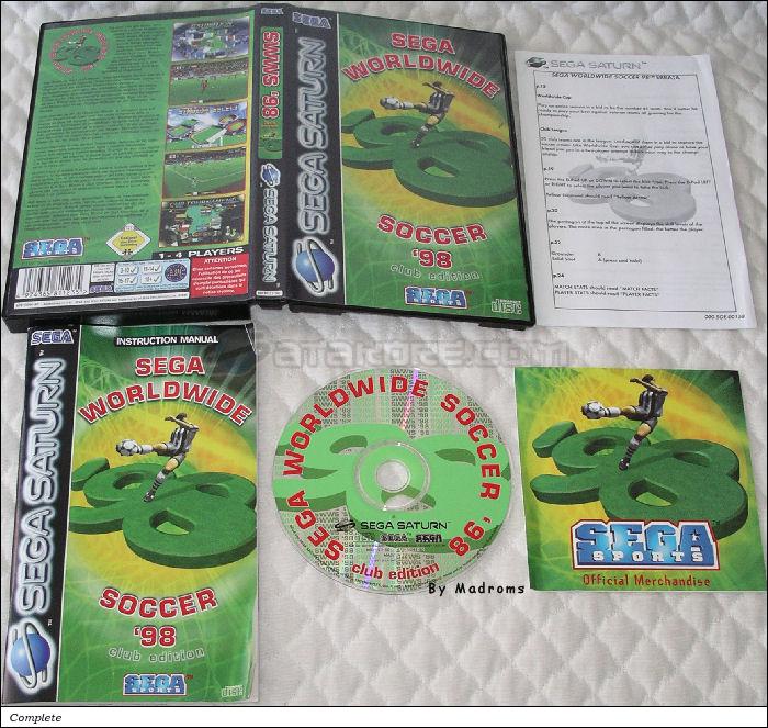 Sega Saturn Game - Sega Worldwide Soccer '98 Club Edition (Europe) [MK81123-50] - Picture #1