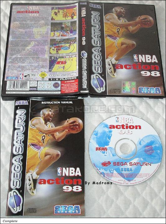 Sega Saturn Game - NBA Action 98 (Europe) [MK81124-50] - Picture #1