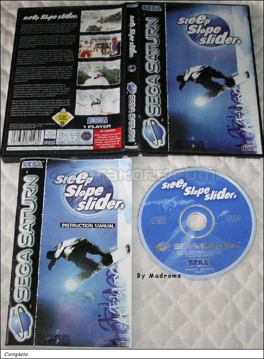 Sega Saturn Game - Steep Slope Sliders (Europe) [MK81128-50] - Picture #1