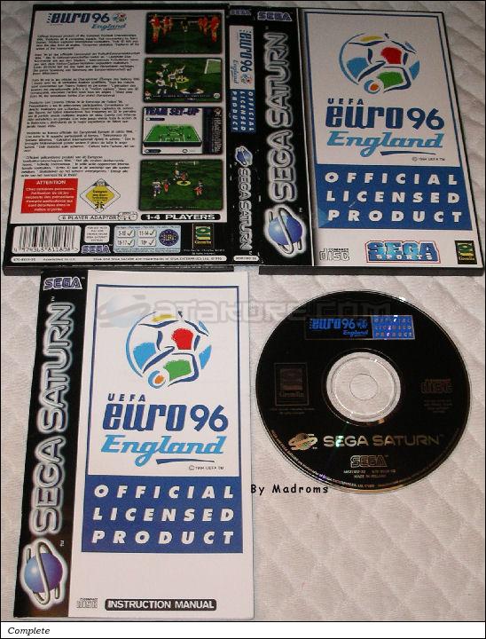 Sega Saturn Game - UEFA Euro 96 England (Europe) [MK81180-50] - Picture #1