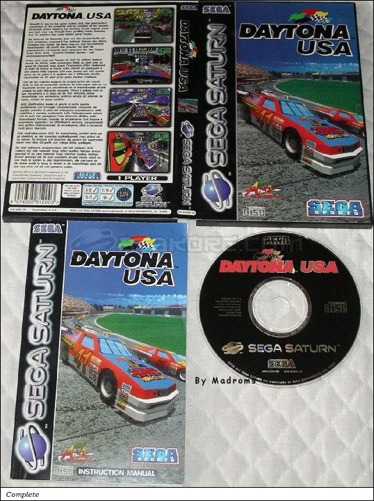 Sega Saturn Game - Daytona USA (Europe) [MK81200-50] - Picture #1