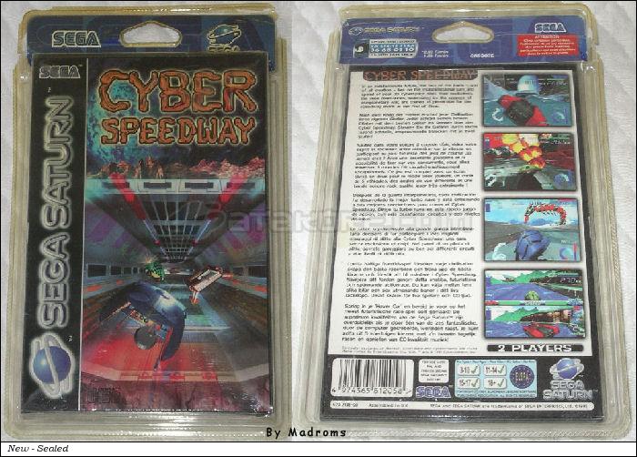 Sega Saturn Game - Cyber Speedway (Europe) [MK81205-50] - Picture #1